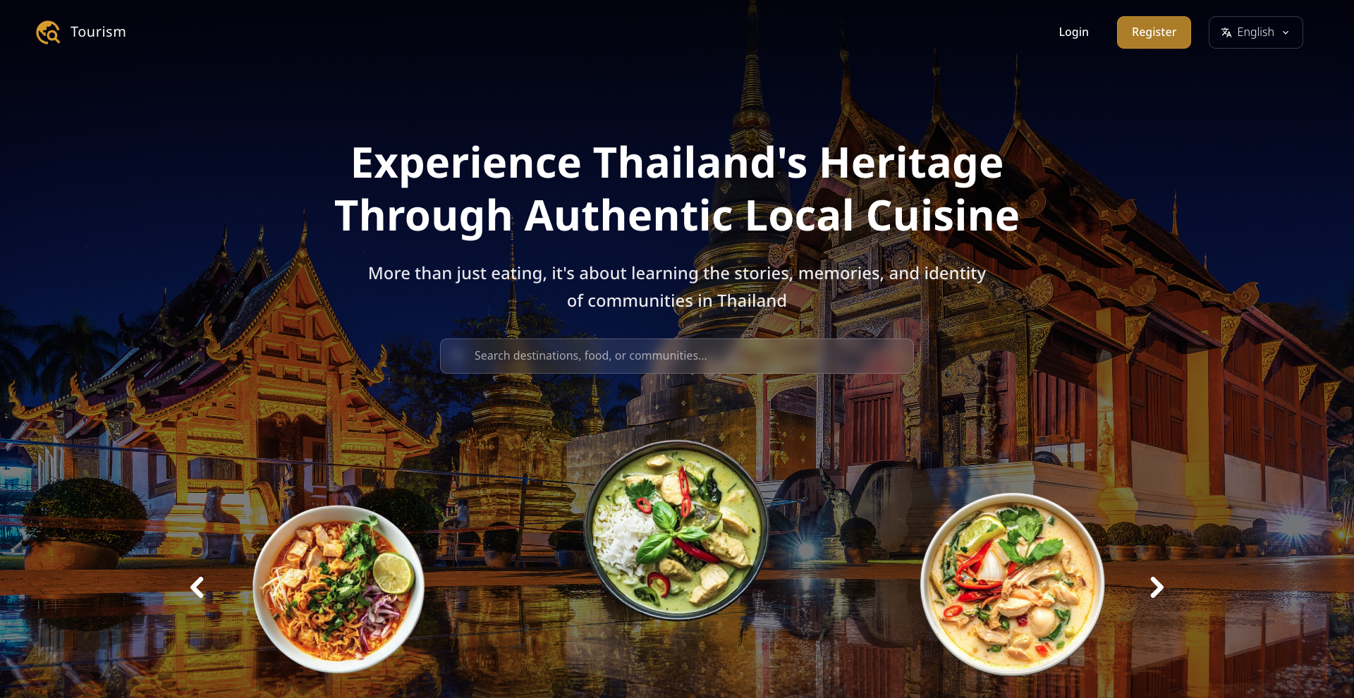 Thai Local Tourism Platform